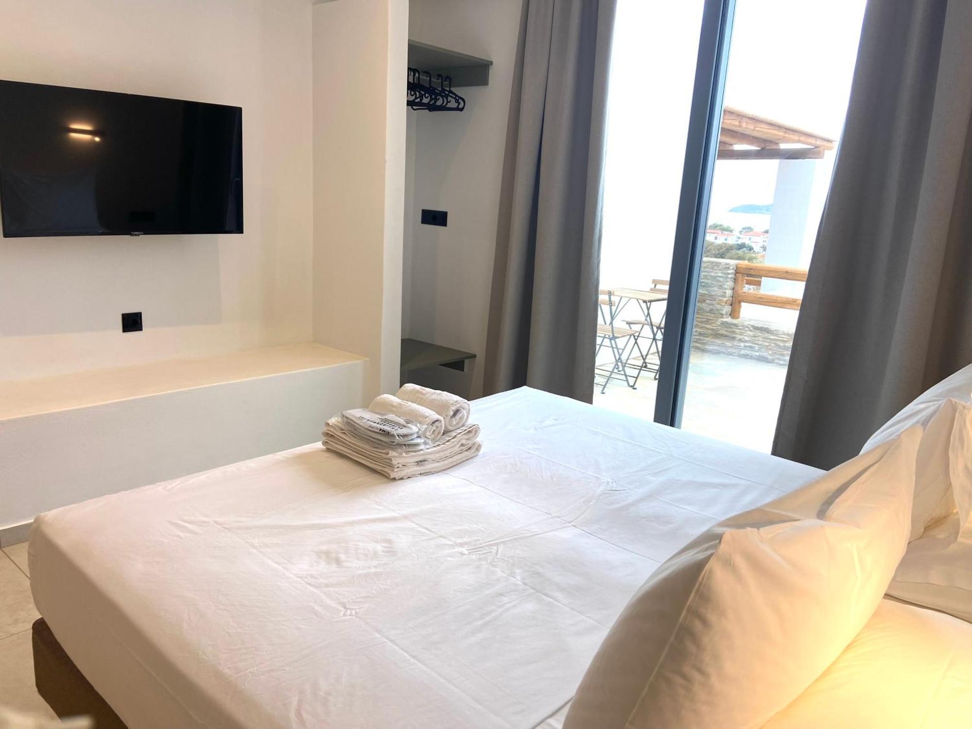 Spanos Apartments Áyios Pétros Exteriér fotografie