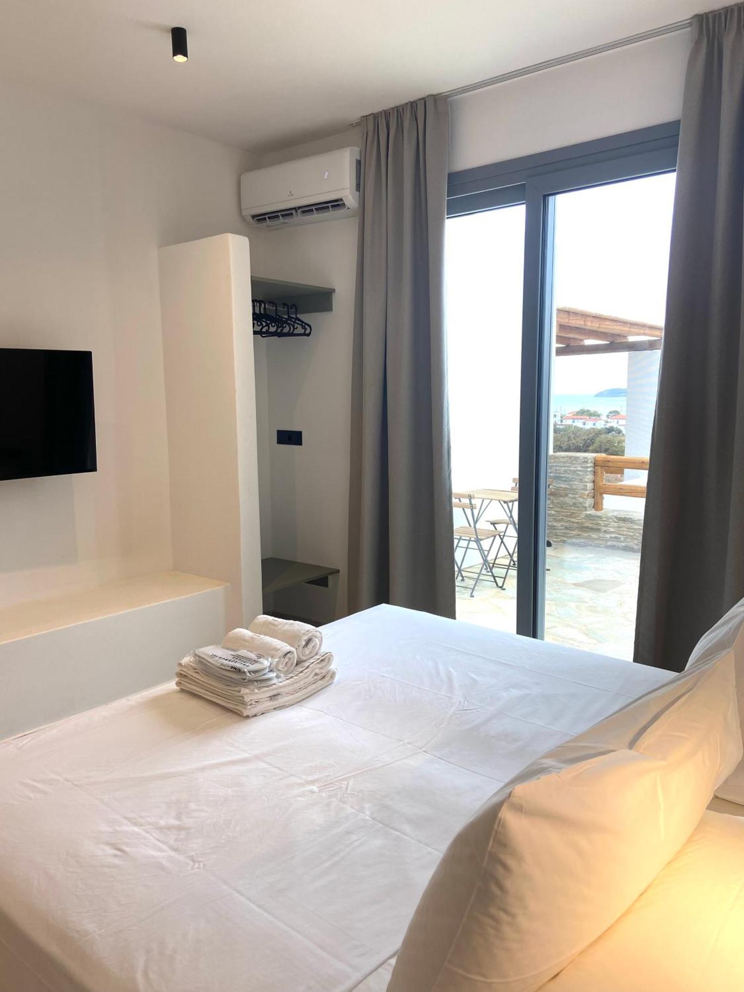 Spanos Apartments Áyios Pétros Exteriér fotografie